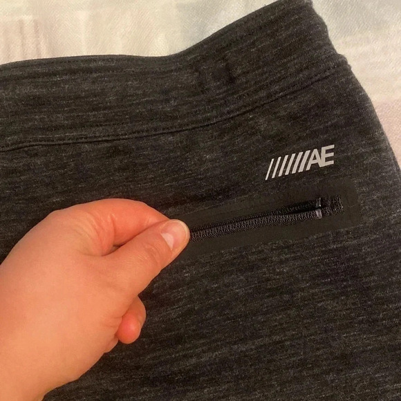 America Eagle 🦅 Outfitters Warm Leggings With Neon Shining Parts - Picture 8 of 10